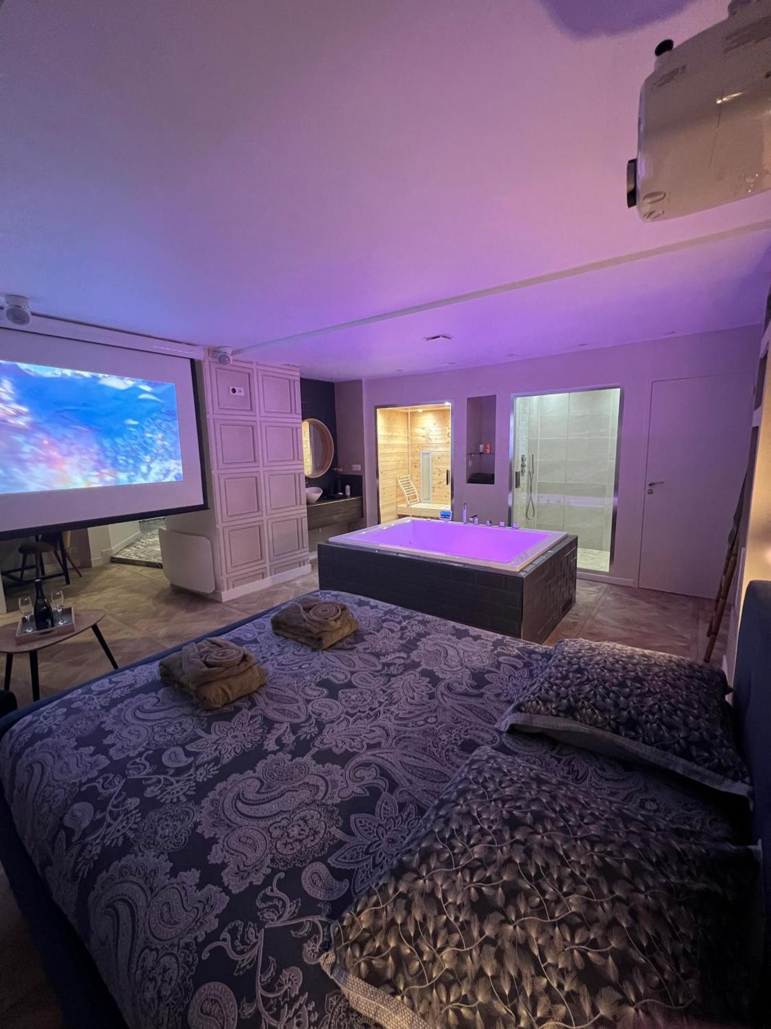 Appartement Avec Jacuzzi Sauna & Home Cinema - Nid D'Angers Dış mekan fotoğraf