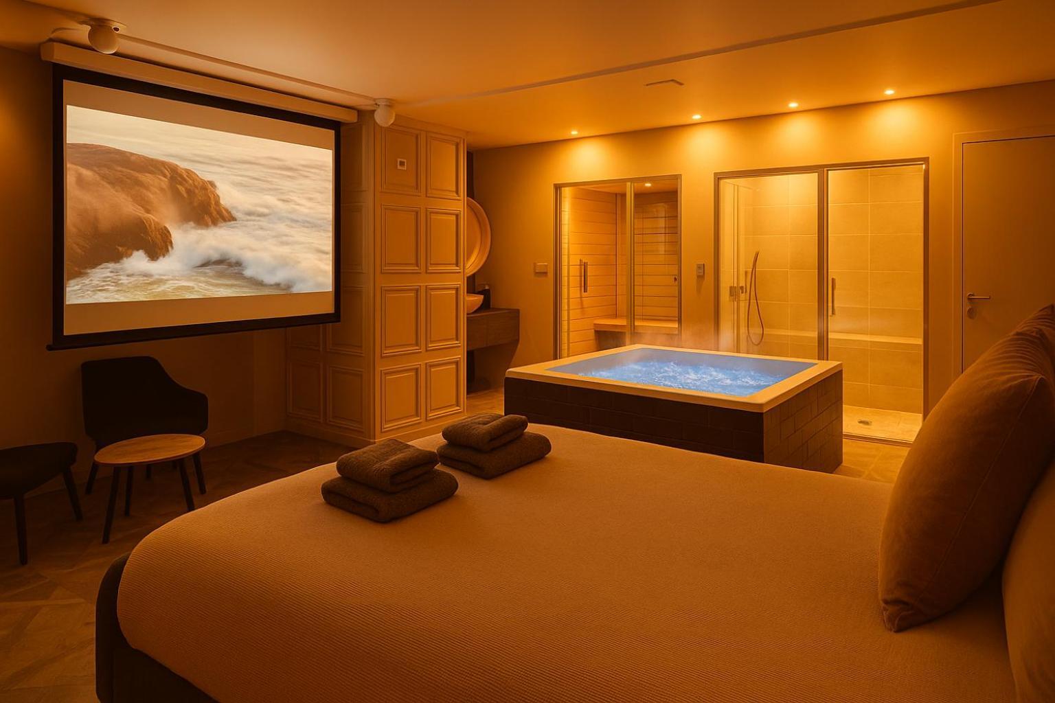 Appartement Avec Jacuzzi Sauna & Home Cinema - Nid D'Angers Dış mekan fotoğraf